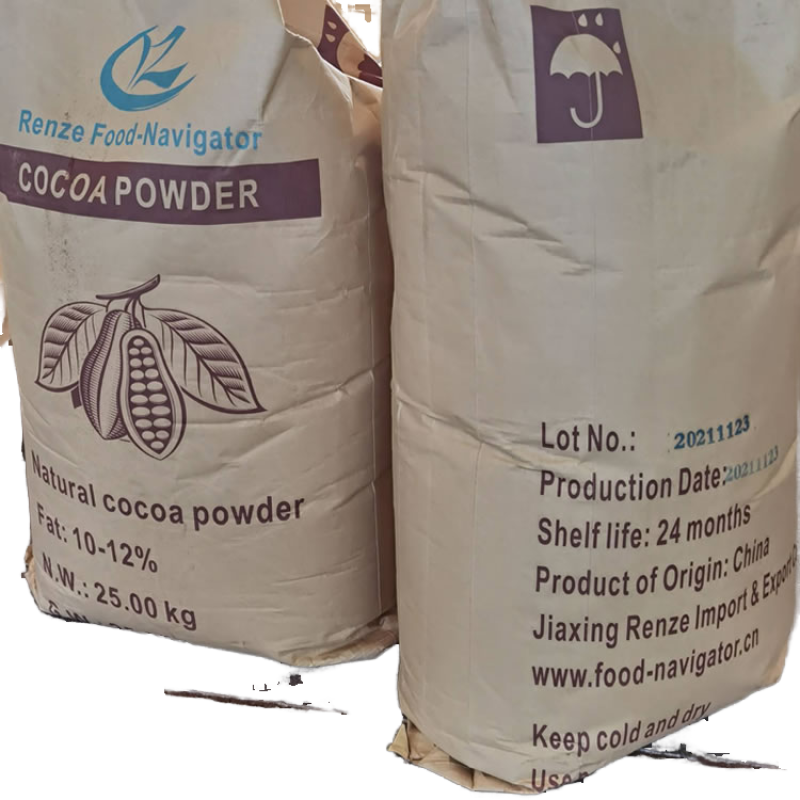 Food Grade Cocoa Powder Production Line Dusted Processing Type Bag Packaging for Dutch-Processed Cocoa