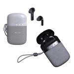 BT Earphone Manufacturer - OEM 2-in-1 Noise-Cancelling Speaker
