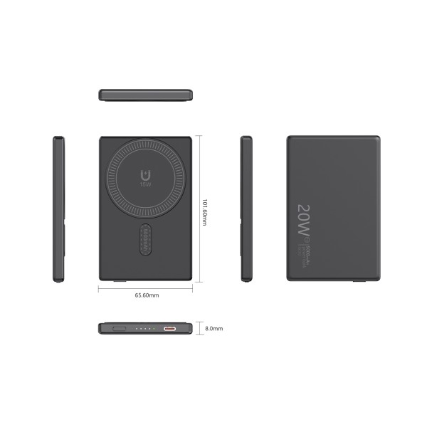 Power Bank Factory - OEM 15W Ultra Slim Magnetic Wireless