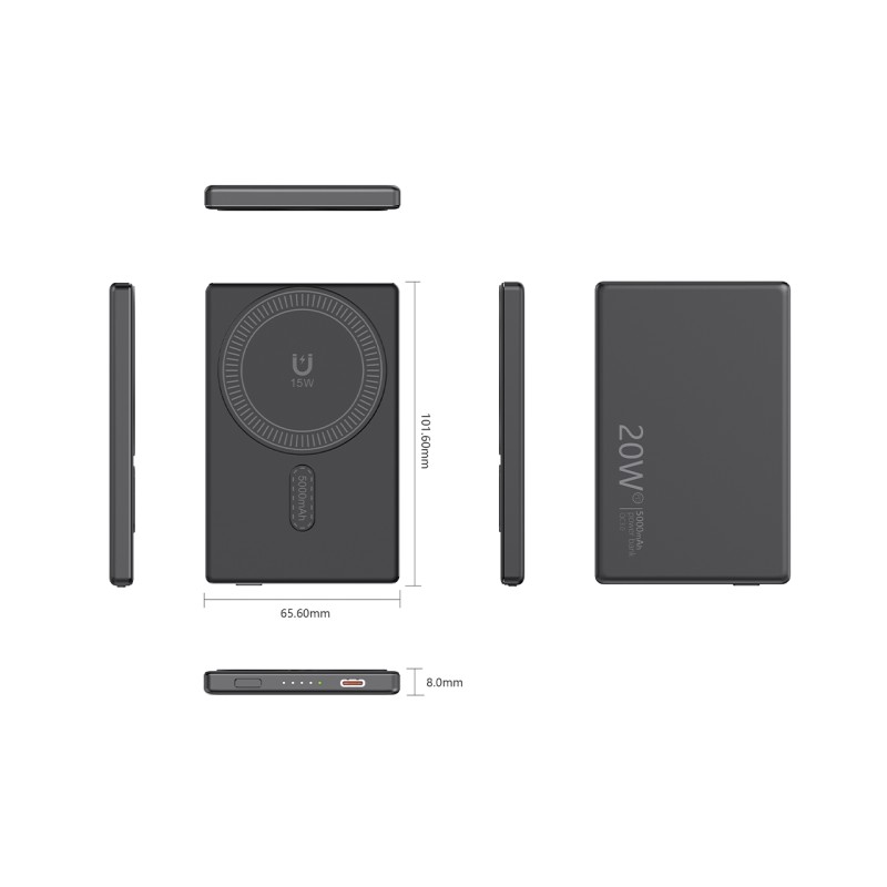 Power Bank Factory - OEM 15W Ultra Slim Magnetic Wireless