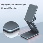Wireless Charger Factory - OEM 3-in-1 Magnetic Foldable Charger