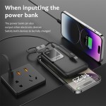 Power Bank Manufacturer - OEM Custom Logo PD22.5W Built-in Cable