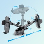 Dashboard Phone Stand Factory - OEM 360 Degree Rotation Flexible Mount