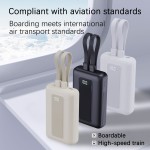 Power Bank Supplier - OEM 2-in-1 Built-in Cable PD22.5W Charger