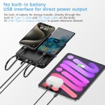Solar Charger Factory - OEM Built-in Dual Data Cable 22.5W
