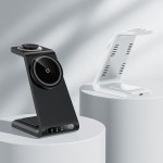 Wireless Charger Supplier - OEM 3-in-1 15W Magnetic Station