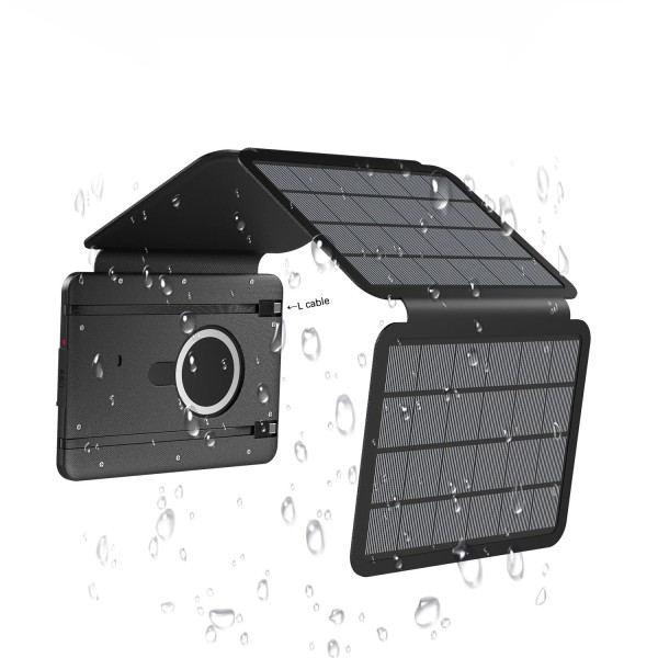 Solar Charger Factory - OEM Built-in Dual Data Cable 22.5W