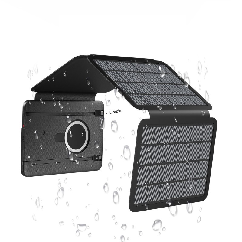 Solar Charger Factory - OEM Built-in Dual Data Cable 22.5W