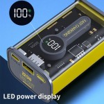 Power Bank Supplier - OEM Transparent 10000mAh USB Type C