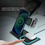 Wireless Charger Supplier - OEM 3-in-1 Magnetic Folding Charger