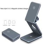Wireless Charger Factory - OEM 3-in-1 Magnetic Foldable Charger