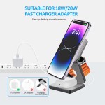 Foldable Charger Supplier - OEM 3-in-1 Wireless Charging Dock