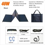 Solar Panel Manufacturer - OEM 20W-40W USB Charger DC Port