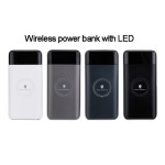 Power Bank Factory - OEM Built-in 4 Cables Wireless Charger