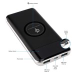 Power Bank Factory - OEM Built-in 4 Cables Wireless Charger