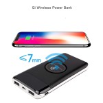 Power Bank Factory - OEM Built-in 4 Cables Wireless Charger