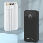 Power Bank Supplier - OEM High Capacity Built-in Cable Charger