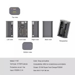 Power Bank Factory - OEM Transparent Digital Display PD22.5W