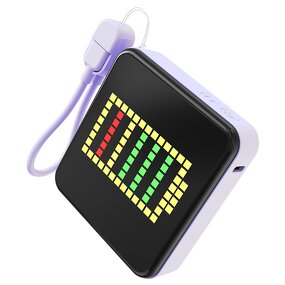 Power Bank Factory - 5000mAh Pixel Screen Bluetooth