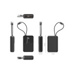 Power Bank Manufacturer - 20000mAh Built-in Cable OEM