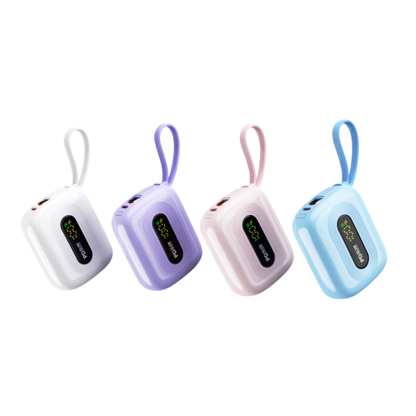 Power Bank Manufacturer - Private Mold Built-in Cable