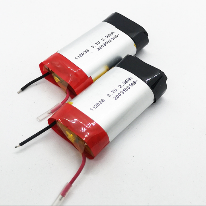 Polymer Battery Supplier - OEM 112038-800mAh High Rate Oval
