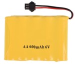NiCd Battery Supplier - OEM 4.8V 600mAh RC Toys Pack