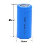 Lithium Battery Supplier - OEM 3.7V 1700mAh Camping Light