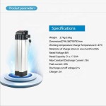 E-bike Battery Factory - OEM 36V 15ah Silverfish Li-ion Pack