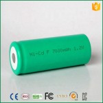 High Temp Battery Manufacturer - OEM 1.2V F 7000mAh NiCD