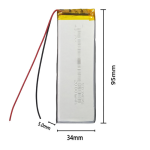 Solid State Battery Factory - OEM 3.7V 503495 2000mAh