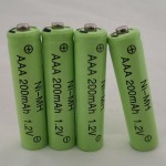 NiMH Battery Manufacturer - OEM 1.2V AAA 200mAh Rechargeable