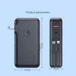Power Bank Manufacturer - OEM 22.5W 20000mAh Built-in Cable