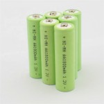 NiMH Battery Factory - OEM 1.2V 400mAh Solar AA Battery