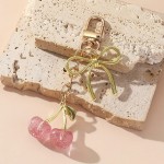 Keychain Manufacturer - Fruit Pear Crystal OEM