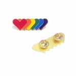 Lapel Pins Manufacturer - Rainbow Love Enamel