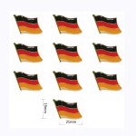 Lapel Pins Manufacturer - Germany Double Flag OEM