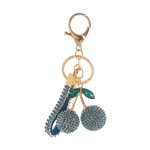 Keychain Factory - Cherry Charm Pendant Ring