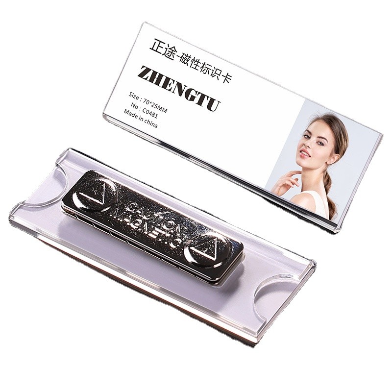 Acrylic Badge Factory - Corporate Pin Card OEM