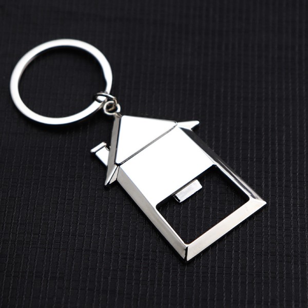Keychains Manufacturer - House Shape Beer Opener