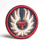 Embroidery Badges Factory - Shield Shape Custom