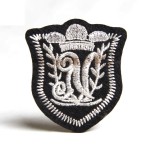 Embroidery Badges Factory - Shield Shape Custom