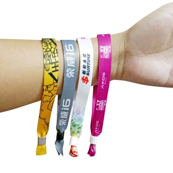 Wristband Manufacturer - Woven Polyester Concert