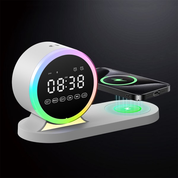 Wireless Charger Factory - OEM 5-in-1 White Noise Speaker
