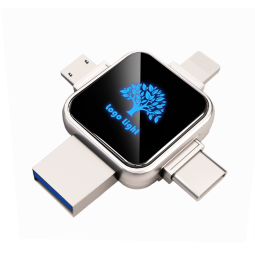 USB Flash Drive Factory - OEM Luminous 4-in-1 OTG 128GB