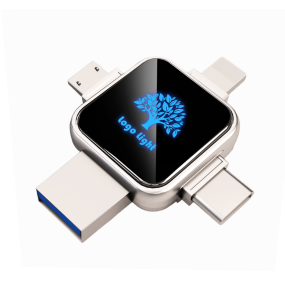 USB Flash Drive Factory - OEM Luminous 4-in-1 OTG 128GB