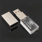 Flash Drive Manufacturer - OEM 3D Laser Logo Crystal USB