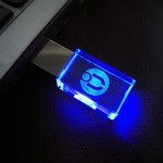 Flash Drive Manufacturer - OEM 3D Laser Logo Crystal USB