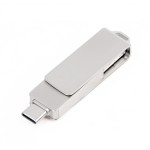 USB Flash Drive Supplier - OEM OTG Metal Swivel USB 3.0