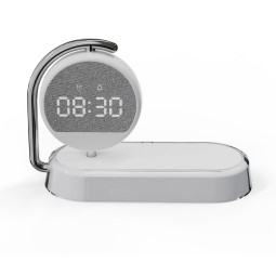 Wireless Charger Factory - OEM 15W Smart Bedside Alarm Clock